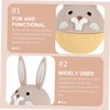 Ipetboom Cute Rabbit Kitchen Timer for Manual Timing Device for