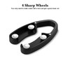 GOBETTER 2 Pcs Wine Foil Cutter Magnetic Design, 4 Stainless