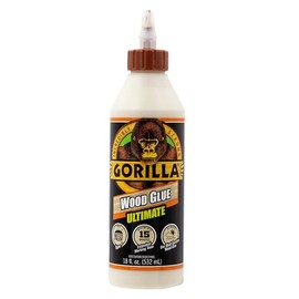 Gorilla 104406 Ultimate Wood Glue, 18-oz. - Quantity 4