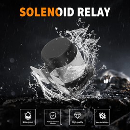 BUYMACHINERYPARTS 20468G1 Golf Cart Solenoid 36V Contactor Relay 4 Terminal Compatible with 88-05 Club Car DS 87-UP Columbia 89-UP E-Z-GO 90-UP Yamaha Electric Replacement for 114-3611-020 586-117111