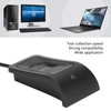 Cerlingwee USB Fingerprint Reader, 360 Degree Fingerprint Scanner with Automatic
