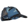 Enzyme Washed Camouflage Trucker Cap - Blue Camo OSFM