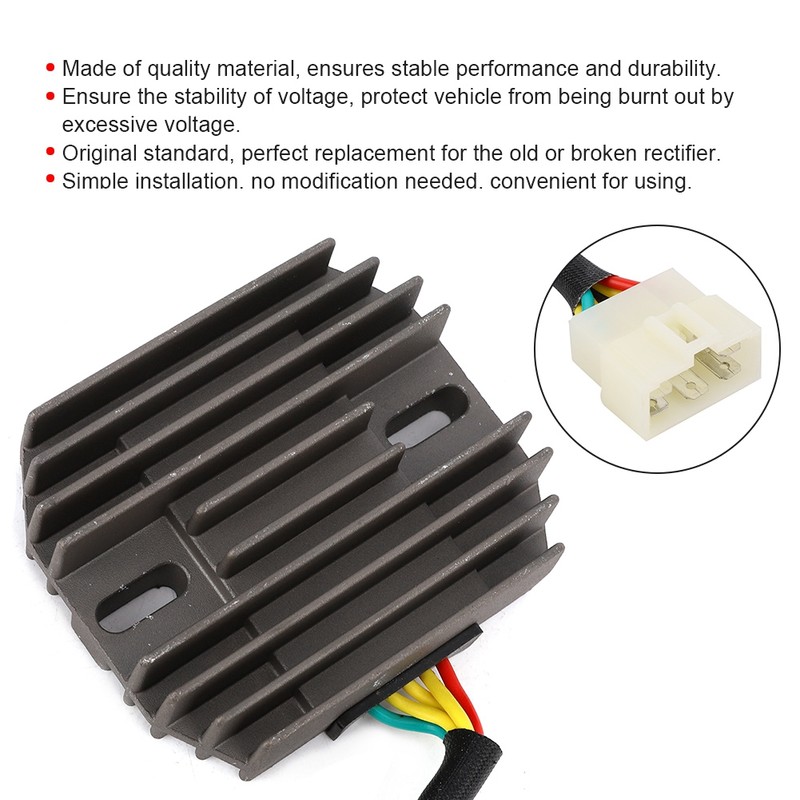 Rectifier Voltage Regulator Replacement Fits for Suzuki Lt f500F Quadrunner