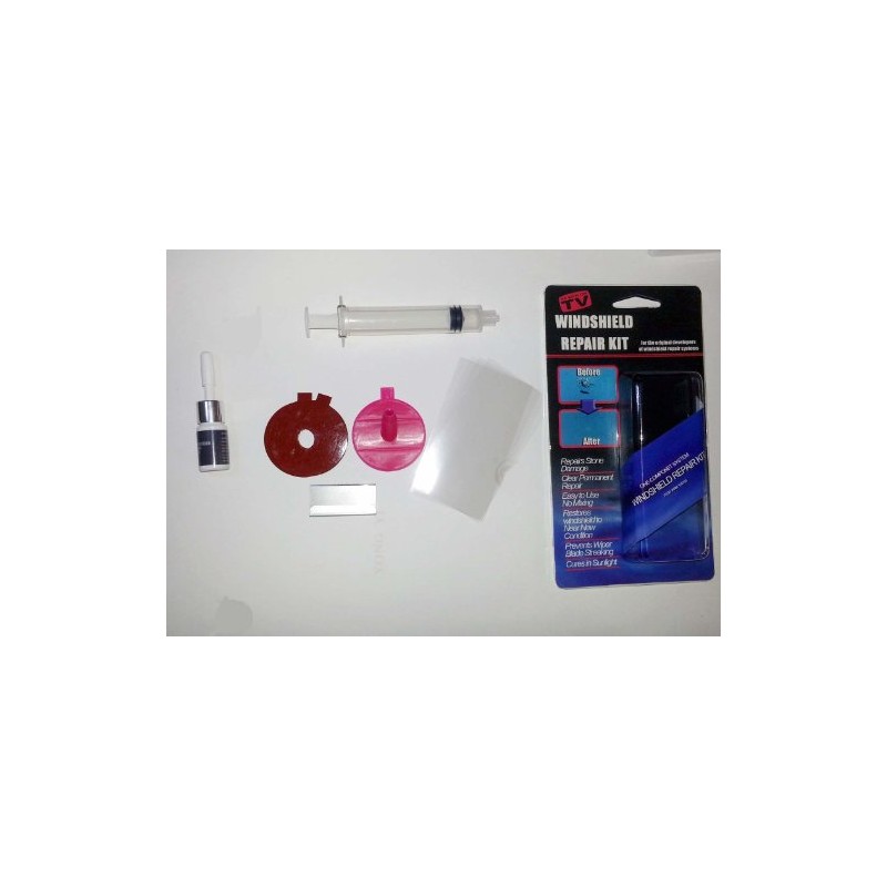 Windshield Repair Kit for Emergency Repairs Up to 2 Locations