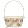 MAGICLULU Small Wicker Basket: Willow Flower Girl Basket Woven Willow