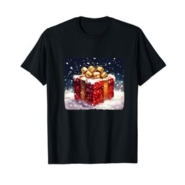 Pretty Festive Present Costume for Xmas Eve T-Shirt