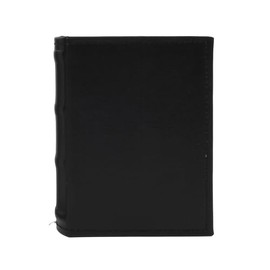 New View Gifts Faux Leather Mini Photo Album-Black
