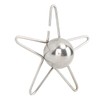 Coffee Cooling Tool with Reusable Metal Ice Sphere Stainless Steel