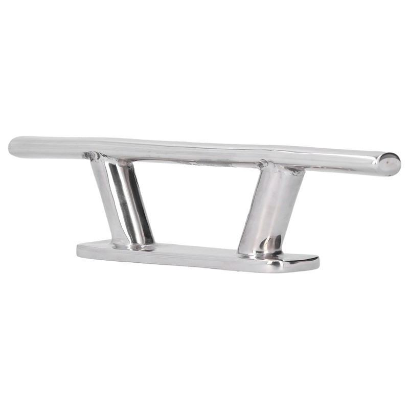 200mm/8in Stainless Steel Mooring Cleat Elliptical Tube Type Dock Deck
