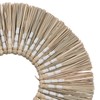 Wall Mirror Make Up Tapestry Decorative Grass Woven Round Hanging