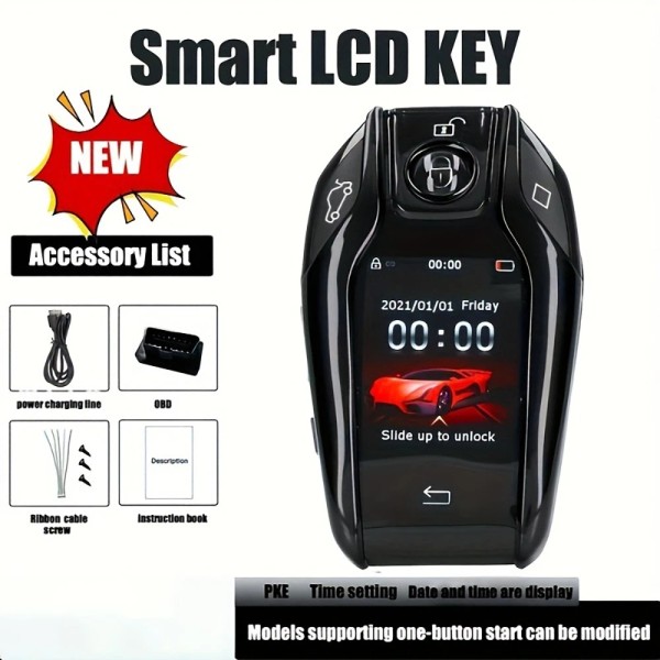 Unbranded High Stability Brand New LED Touchscreen Car Key Case