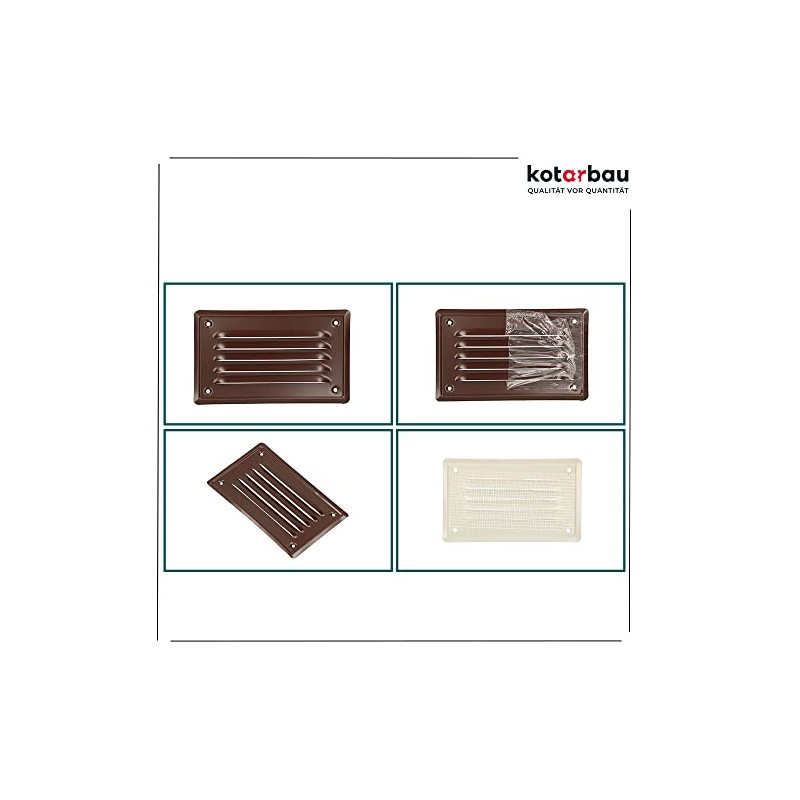 KOTARBAU 05907465900836 Post Support, 165 x 100 mm, Brown