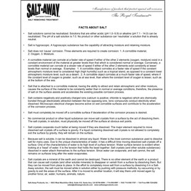 SALT-AWAY PRODUCTS 6407621 SALT-AWAY PRODUCTS Removing Mixing Unit (Dispenser), 6 oz