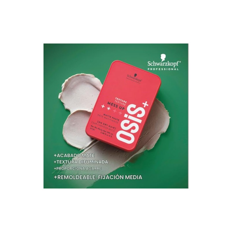 Schwarzkopf - Osis+ Mess Up Matt Gum (Medium Control) -