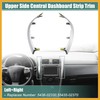 Partuto Left and Right Upper Side Central Dashboard Cover Strip