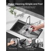 FOHERE Electric Meat Slicer 200W Deli Slicer for Home with