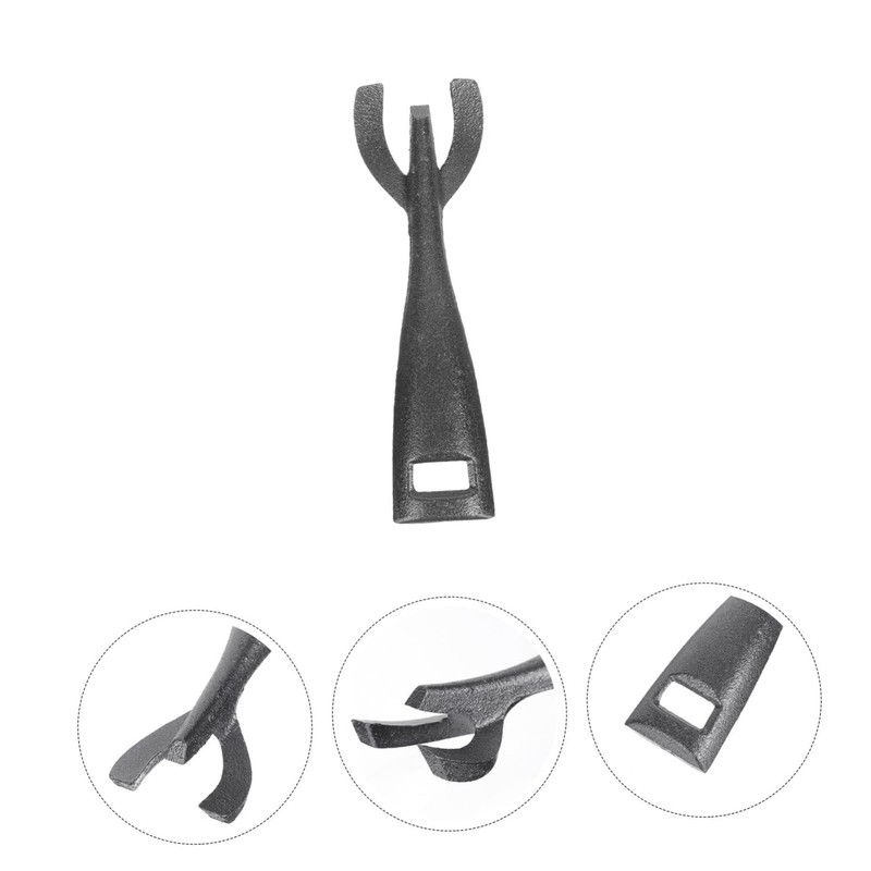Totority Cast Iron Teppanyaki Clip Scald Kitchen Tool for Safe