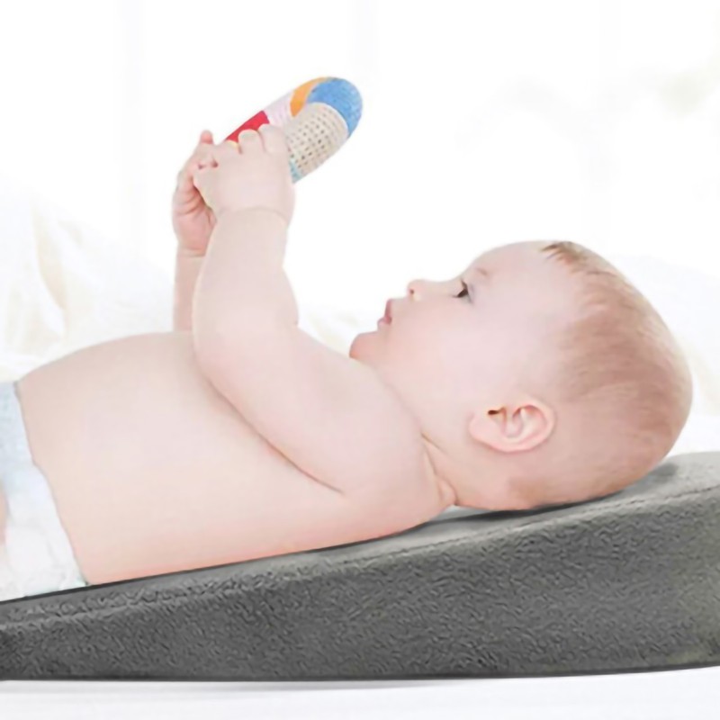 Infant Slope Pad Pillow Memory Foam Anti Spitting Milk Newborn