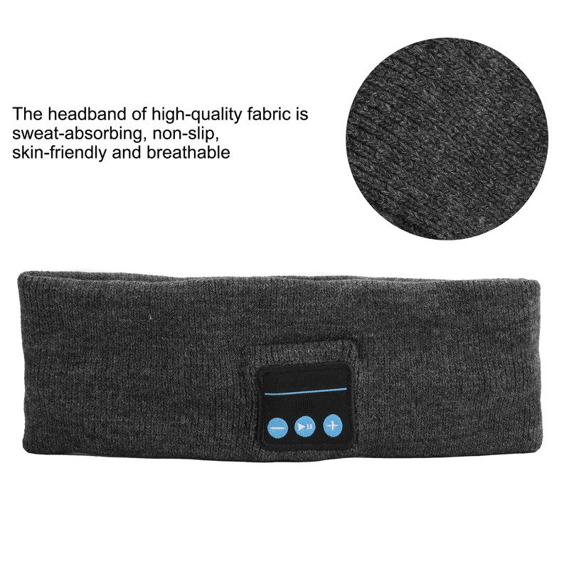 Smart Headphones Bluetooth Headband Wireless Music Sports Soft Sleeping Headbands
