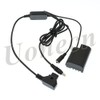 Dummy Battery DMW-DCC12 DC Coupler to Dtap Plug Power Cable