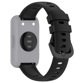 BabyValley Compatible with SHANG WING LYNN2 Smart Watch Band, Adjustable Soft Silicone Wristband Sport Replacement Strap for SHANG WING LYNN2 (Black)