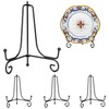 Plate Stands for Display, 4 Pack Iron Display Stand, 6