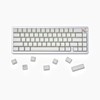 dagaladoo White Jade - PBT keycaps,SA Profile keycaps,Double Shot keycaps