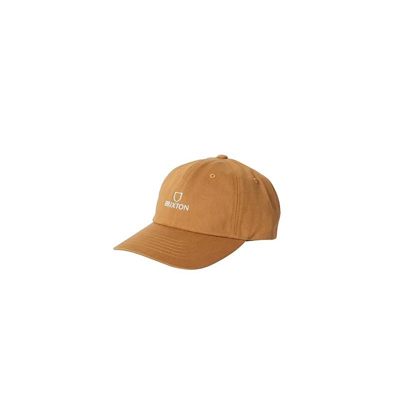 Brixton Alpha Low Profile Cap - Golden Brown Vintage Wash
