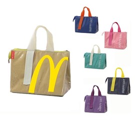 McDonald's Lunch Bag Simple Bento Cooler Bag Lunch Tote Bag for Picnic, Work, Hiking, Beach for Women/Men/Adults - Specification: 1