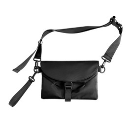 Clair & Gina Shoulder Pouch, Crossbody Bag, Nylon, Lightweight, Shoulder Bag, Body Bag, Work, Travel, Waterproof, Men's, Women(Black), Shoulder Bag (Black)