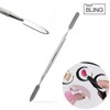 Dual spatula, nail materials, glitter mixing, art supplies, waxing / 듀얼 스파츌라 네일재료 글리터믹싱 미술용품 왁싱