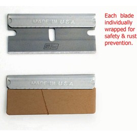 IVY Classic 11182 Single-Edge Razor Blades, USA, 100 Pack