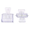 Flexzion Queen Bee Cage (5 pcs) Transparent Plastic Clip Catcher