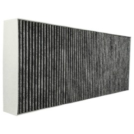 vhbw Filter Activated Carbon Filter Compatible with Bosch DBB66AF50, DBB66AF50/01, DBB96AF50, DBB96AF50/01, DFL064A50 Cooker Hood, Carbon Fiber