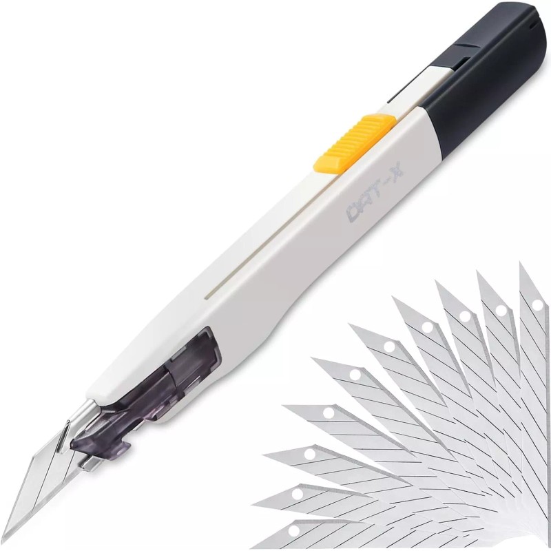 DAT Utility Knife, Box Cutter, High Precision Blade for Arts