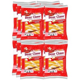 Cloverhill Strawberry Bear Claws | Individually Packaged | 12 Pack