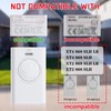 pepape 433 MHz Gate Remote Control Garage Opener Replacement for
