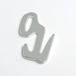 Provare QT Rope tensioner ロープテンショナー シルバー 自在金具 多機能ガイラインアジャスター テント ランナー ロープストッパー (5)