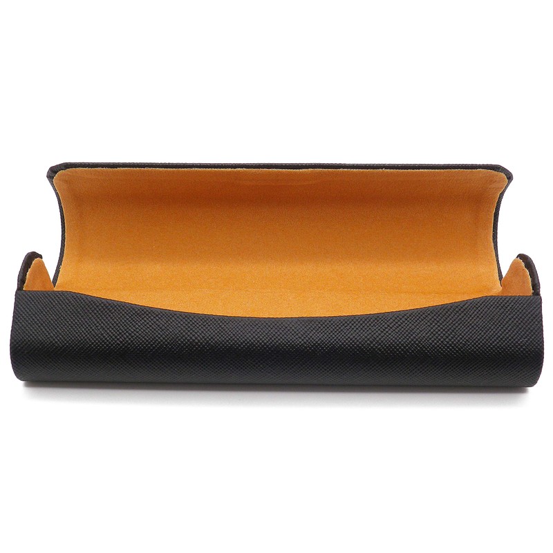 Stylish Compact Glasses Case Hard Small 2237, Black