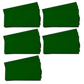 Write On Wipe Off Colored Magnet Strips (1" x 2", Green)