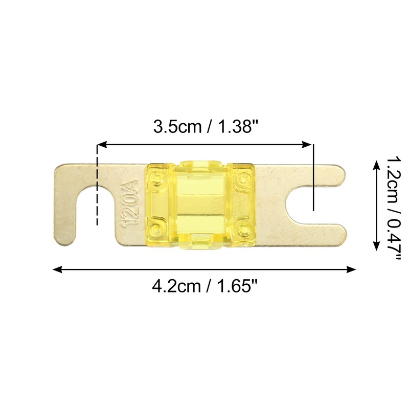 A ABSOPRO AFS Mini ANL Fuse 120A for Car Truck