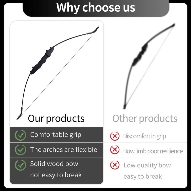 FENJANER Archery Takedown Recurve Bow and Arrow Set for Adults