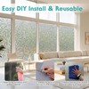 Hilarious Window Privacy Film Static Cling 3D Glass Covering Window