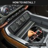 PDKLIN Center Control Console USB Socket Panel Trim, Power Supply