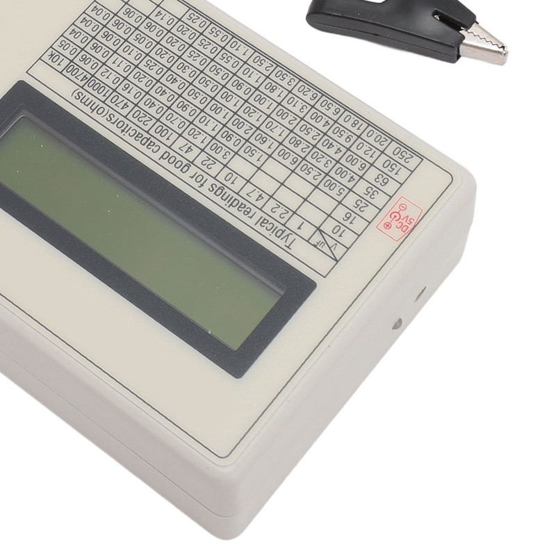 ESR Meter Accurate Smart Shutdown Function Portable ESR Capacitance Tester