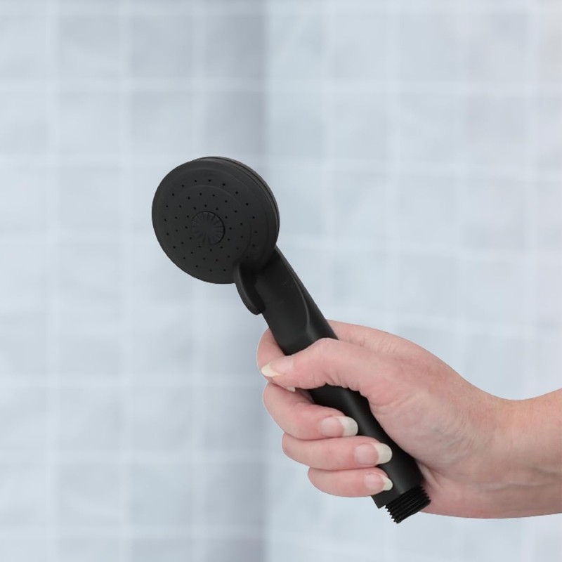 Empire Faucets CRD-U-HD60BLK Ultra 1-Function Shower Head - Black