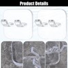 Xelsluthe 4 Pcs Razor Holder for Shower Wall Razor Hanger