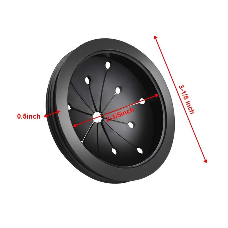 2Pcs Garbage Disposal Splash Guard Sink Baffle Disposal Replacement Waste