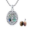 Tree of Life Necklace for Picture 925 Sterling Silver Oval