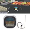 Food Touch Thermometer Kitchen Digital Display Timer Thermometer Field Barbecue